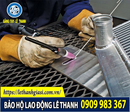Cung cấp găng tay da hàn chịu nhiệt giá rẻ TPHCM Ứng dụng găng tay da hàn