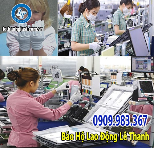 Ứng dụng của găng tay vải cotton trắng