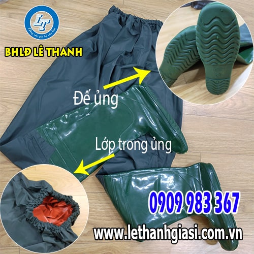Ủng liền quần lội nước