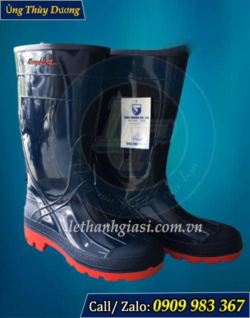 Đại lý ủng mũi thép thùy dương giá rẻ HCM Ủng mũi thép an toàn