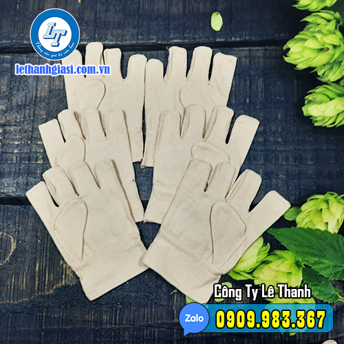 găng tay vải bạt bảo vệ công nhân lao động gt vải bạt