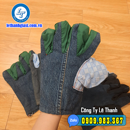 bao tay vải jean cỏ thật sự đáng quan tâm ? vải jean