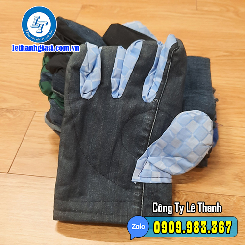 bao tay vải jean cỏ thật sự đáng quan tâm ? vải jean