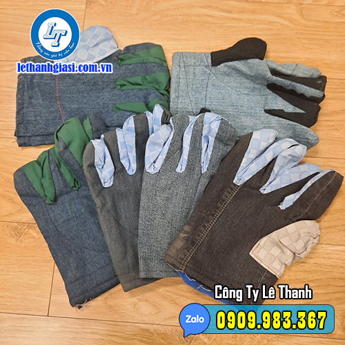 bao tay vải jean cỏ thật sự đáng quan tâm ? vải jean