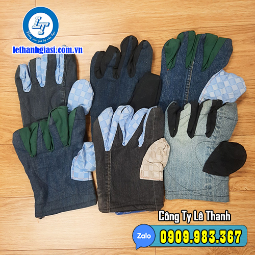 bao tay vải jean cỏ thật sự đáng quan tâm ? vải jean