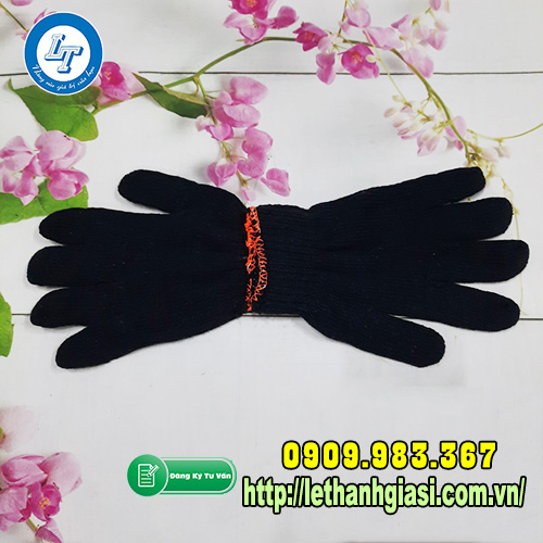 bao tay xam đen đủ size cho người lao động bao tay xám đen