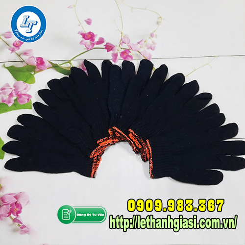 bao tay xam đen đủ size cho người lao động bt xám đen