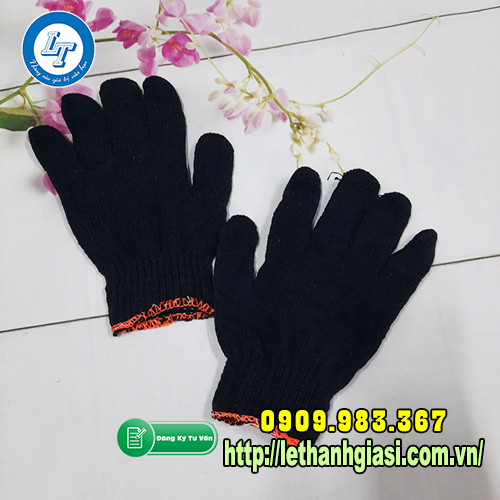 bao tay xam đen đủ size cho người lao động bt xám đen