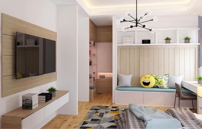 Thiết kế thi công nội thất nhà phố Q12