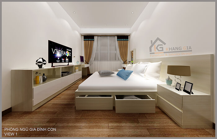 Thiết kế thi công nội thất chung cư quận 6 Lucky Place