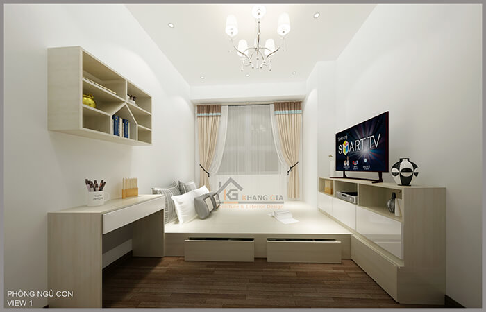 Thiết kế thi công nội thất chung cư quận 6 Lucky Place