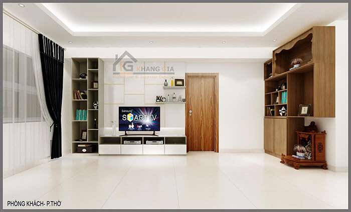 Thiết kế thi công nội thất chung cư quận 6 Lucky Place