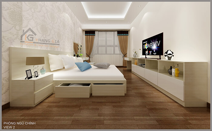 Thiết kế thi công nội thất chung cư quận 6 Lucky Place