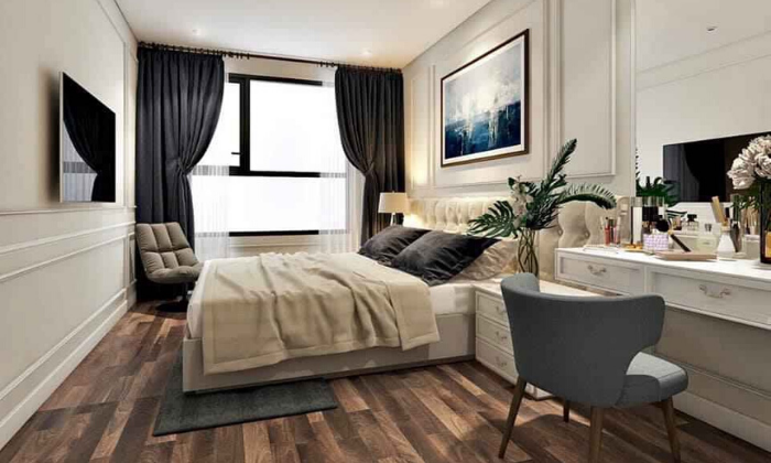 Thiết kế thi công nội thất căn hộ chung cư 1 phòng ngủ