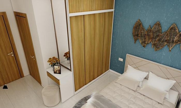 Thiết kế thi công nội thất căn hộ chung cư 1 phòng ngủ