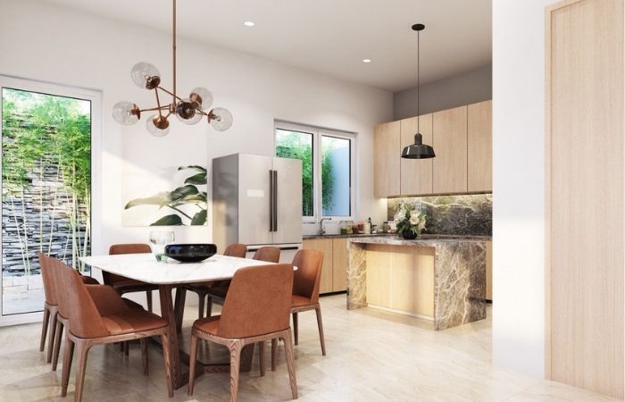 Thiết kế thi công nội thất nhà phố Q9