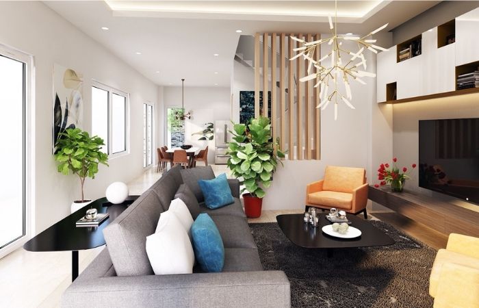 Thiết kế thi công nội thất nhà phố Q9