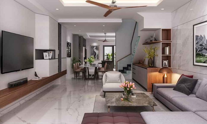 Thiết kế thi công nội thất nhà phố