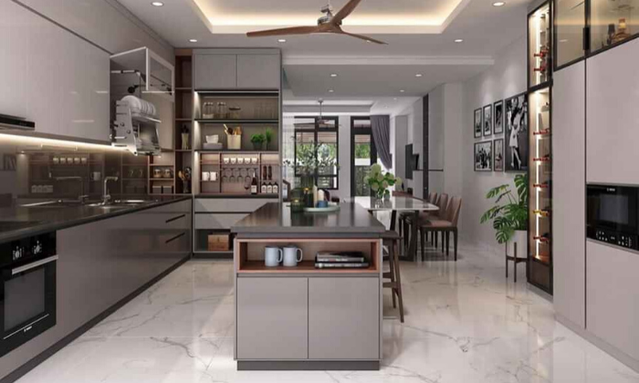 Thiết kế thi công nội thất nhà phố