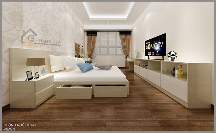 Thiết kế thi công nội thất chung cư tại quận 6 Lucky Place