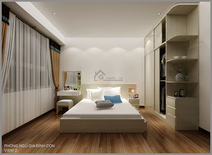 Thiết kế thi công nội thất chung cư tại quận 6 Lucky Place