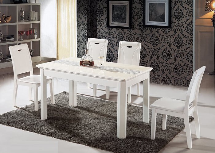 Bàn ăn hiện đại sang trọng dành cho căn hộ chung cư