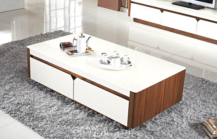 Bàn trà dành cho phòng khách hiện đại, sang trọng