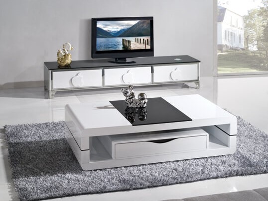 Bàn trà dành cho phòng khách hiện đại, sang trọng