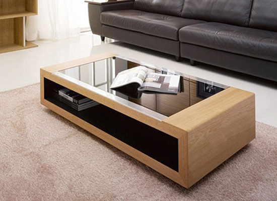 Bàn trà đẹp dành cho không gian phòng khách