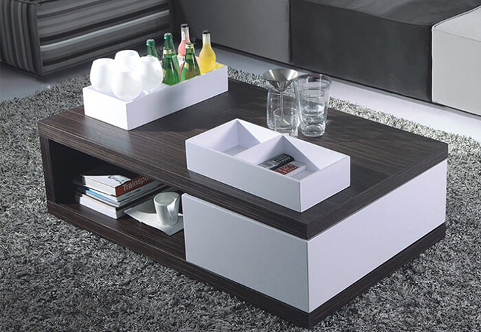 Bàn trà đẹp dành cho không gian phòng khách