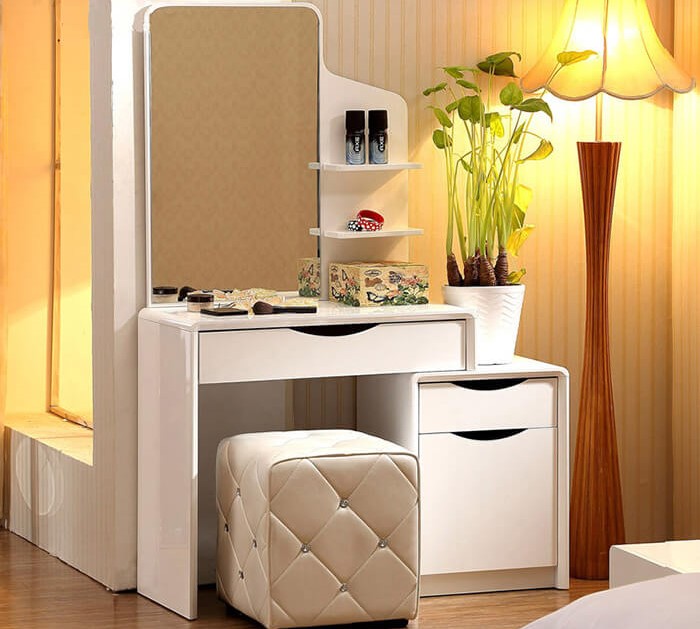 Bàn trang điểm đẹp dành cho căn hộ chung cư hiện đại
