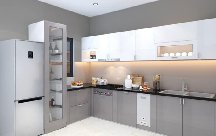 thiet ke phong bep hien dai