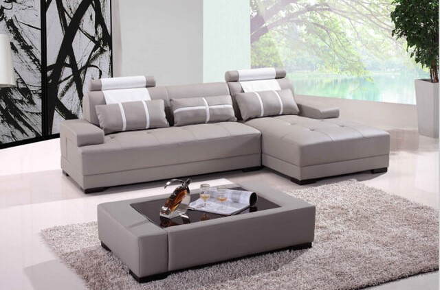 Sofa hiện đại dành cho phòng khách căn hộ chung cư