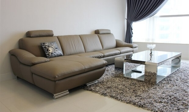 Sofa hiện đại dành cho phòng khách căn hộ chung cư