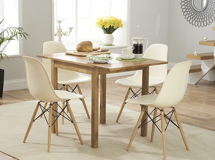 Bàn ăn được thiết kế theo kiểu hiện đại được ưa chuộng nhất hiện nay