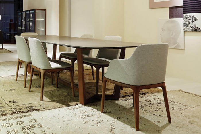 Bàn ăn được thiết kế theo kiểu hiện đại được ưa chuộng nhất hiện nay