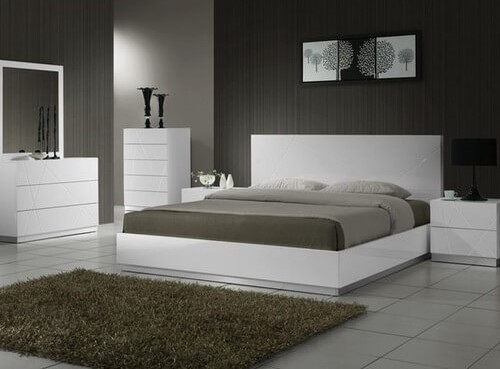 Giường ngủ gỗ công nghiệp