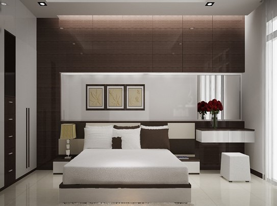 Mẫu giường ngủ sang trọng dành cho căn hộ chung cư