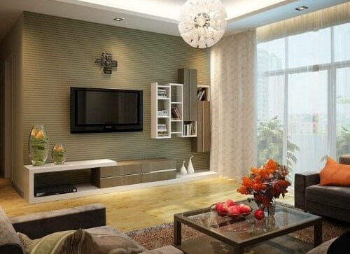 Mẫu kệ tivi hiện đại dành cho căn hộ chung cư