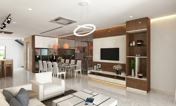 Thiết kế thi công nội thất nhà phố quận 9