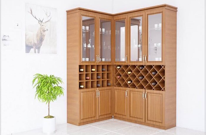 Thiết kế tủ rượu đẹp dành cho căn hộ chung cư