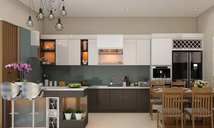 Các mẫy quầy bar mini chung cư được yêu thích 2020