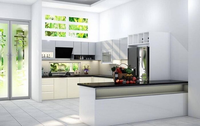 Thiết kế mẫu quầy bar hiện đại