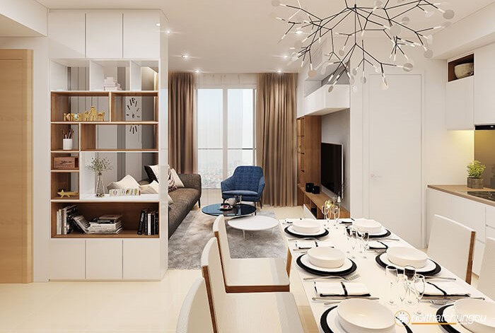 mẫu thiết kế nội thất chung cư hiện đại