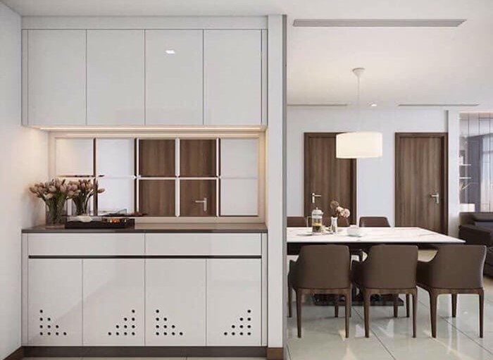 Mẫu thiết kế tủ giày đẹp dành cho căn hộ chung cư