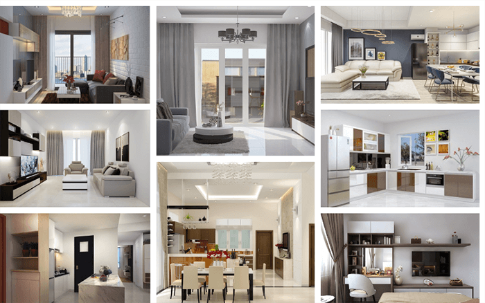 Thiết kế thi công nội thất nhà phố, chung cư
