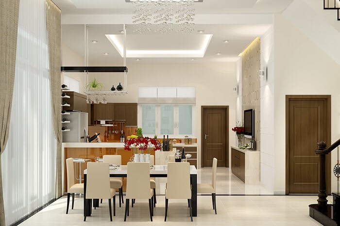 Thiết kế thi công nội thất nhà phố