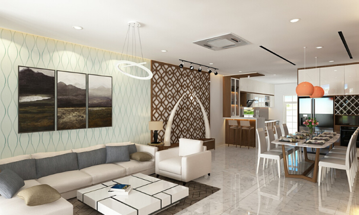 Thiết kế thi công nội thất nhà phố