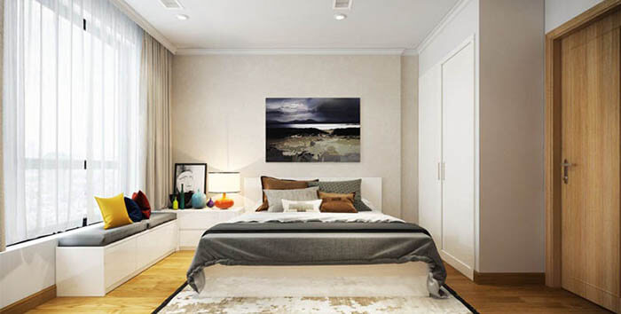 thiết kế phòng ngủ dành cho căn hộ chung cư