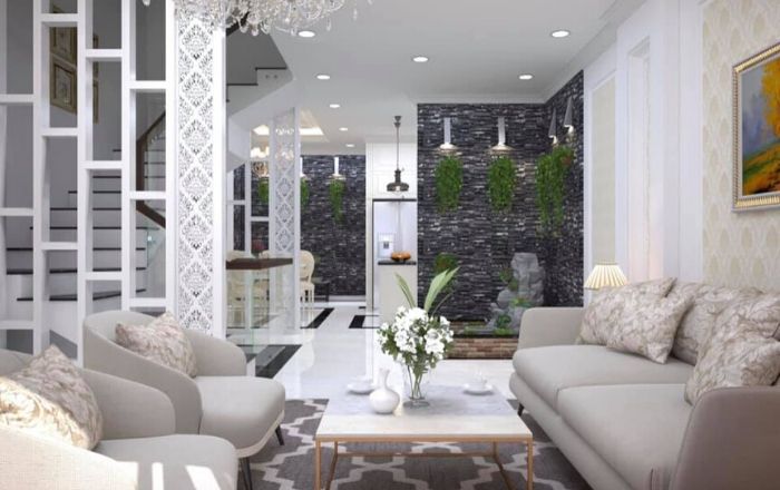 Nội thất phòng khách sang trọng